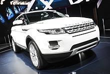 Der neue Range Rover Evoque feiert auf dem Pariser Autosalon seine Weltpremiere. Auf dem deutschen Markt kommt der kompakte SUV im Spätsommer 2011. Foto: Auto-Reporter.NET